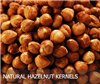 Natural Hazelnut Kernels