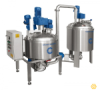 G-OCM Automatic Wafer Cream Mixer and G-CST Wafer Cream Stock Tank